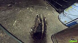 Gabriela Ramos fucks monster cock behind scenes with Bettohfitness