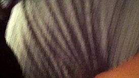 omg, this ebony babe takes monster cock doggystyle and gapes wide! 😍