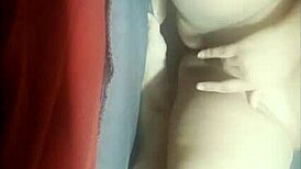 Teen Latina with Big Tits Intensely Masturbates, Showing Off Her Huge Breasts