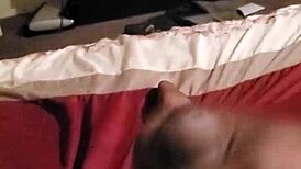 chocolate jerk off leads to massive cumshot, so tasty