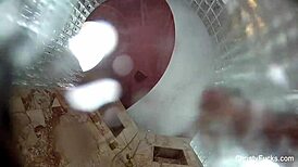 Christy Mack's backstage lesbian shower fun