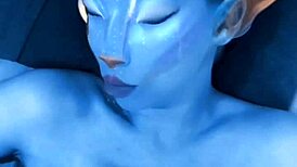 Avatar Girl Bent Over For Monster Cock
