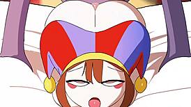 Pornmi Zaviel sucks monster cock in cartoon 😈