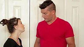 Pornstar bends over for hardcore doggystyle facial with big monster cock