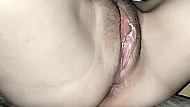 I lick my stepsister's hot pussy in homemade bareback scene