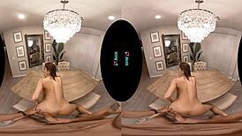 vanna bardot celebrates new years with bent over pov fuck