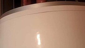 What are you doing in the shower alone?