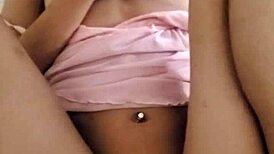 How a non professional boy and girl engage in missionary with a thin latina lady
