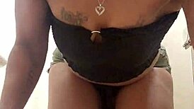 Bold Public Bathroom Peeing Adventure With Worker Nearby