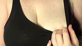 Watch Me Slapping My Huge Tits Hard Against the Table in This Preview