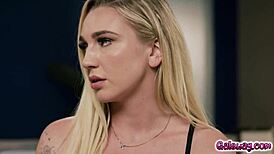 You won't believe the feet licking in this lesbian threesome with Anna Claire Clouds, Kimora Quin, and Kendra Sunderland – it's award-worthy!