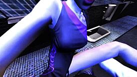 luis banging asian babe kay hartman in the club bathroom 😏