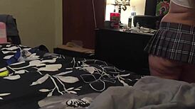 Babygirl With Tattoo Deepthroats Cock In Hardcore Action