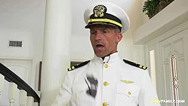 maya bijou gives her stepdad a blowjob, calling him the worst