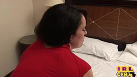 The first example of femdom amateur babe is, a girl receiving money to have sex in a hotel room