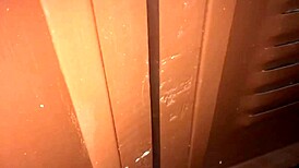 My neighbor catches me for a hot fuck