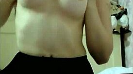 hot korean babe teasing on webcam with big boobs for fun