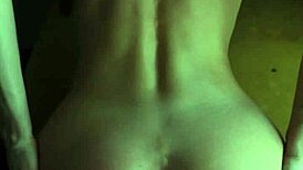 Cute girl takes hard ass pounding on kitchen table