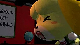 a fun adventure in animal crossing new leaf with isabelle