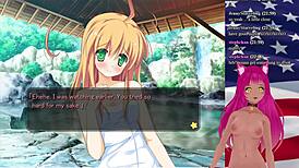 what if lewdneko's girlfriend is the president in this vtuber game