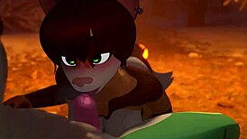 毛茸茸的家伙好好吸鸡巴然后射了！