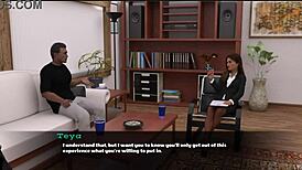 Teya, the therapist, begins her first chapter in this intriguing story.