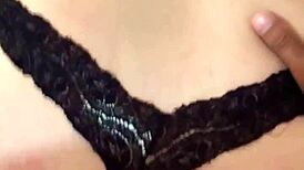 enjoying her sexy red ass bent over 😍