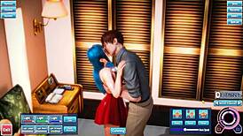 Blue Haired Beauty Fucked Silly