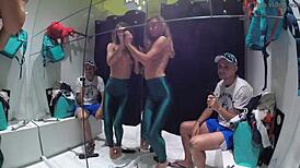 Sasha Bikeyeva Blowjob in Fitting Room