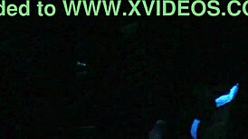 Scarlett Johnson Engages In Intense Blacklight Sex Fetish Scene