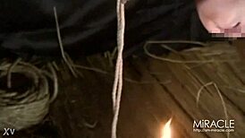 even tied up, the 35-year-old wife keeps squirting nonstop