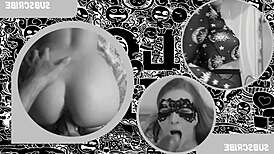 Petite Girl Inserts Huge Cock For Orgasm