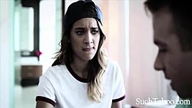 Is that lesbian teen 18+ really fucking her step-brother now?