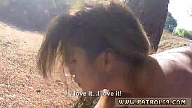 teen's first hardcore casting includes rapid cavity search and more