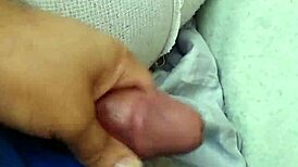 Intensely Jerking Off To Amateur Gay Blowjob With Big Monster Cock