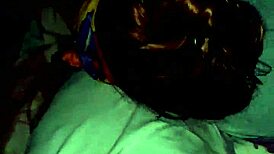 my black teen girl gives me an amazing blowjob in the bedroom