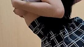 I Fuck My Teacher's Saggy Tits And Tight Pussy To Boost My Score