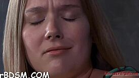 Hotty gets tied up in bondage fun