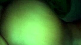 i'm a horny bbw sucking this big black monster cock with my curvy ass on display.