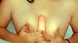 linda flaquita ximenita plays with dildo and toys alone at home