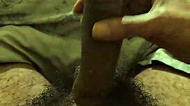 rishi bhardwaja plays with his big cock for sexy ladies