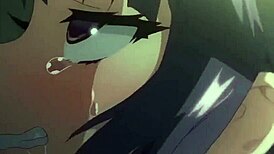 Anime milf with big tits in hentai style