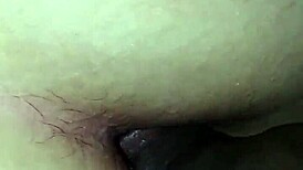 she says, 'look at this wet pussy getting fucked interracial style'