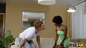 Bareback Ebony Creampie Dares You to Take It Raw