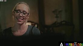 mixedx - busty beauty christina shine is pleasing herself by playing with her tits and pussy 😍