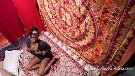 Indian Girlfriend's Intense Orgasm from Fingering