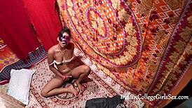 Indian Girlfriend's Intense Orgasm from Fingering