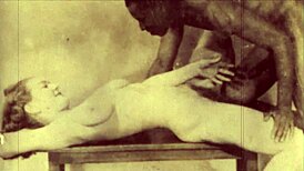 Vintage interracial taboo unfolds in dark London