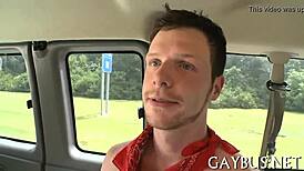 Blindfolded and masked for sloppy blowjob in group bareback pov.