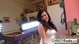 Hot Christy Mack and London Keyes, can you handle Ramon's huge cock?